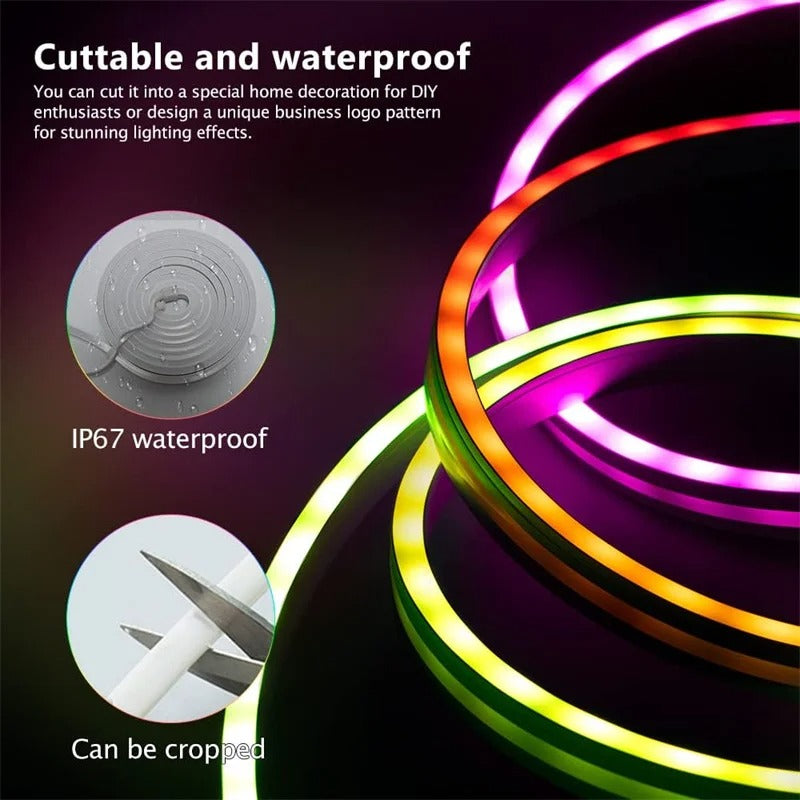 Smartstripe™ | Neon LED Streifen – Verwandeln Sie jeden Raum in ein Erlebnis