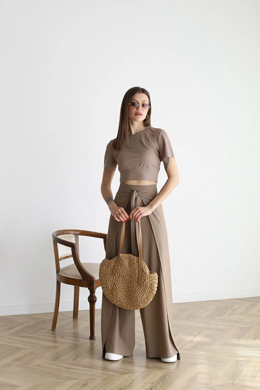 Lina™ – Weite Leinenhose