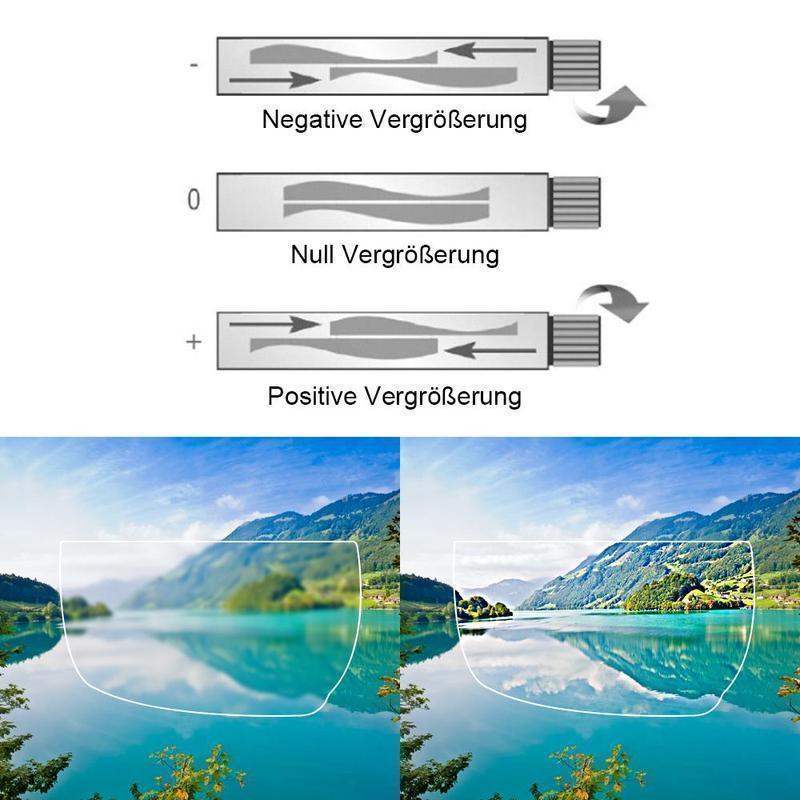 Fokussierbare Lesebrille Unisex