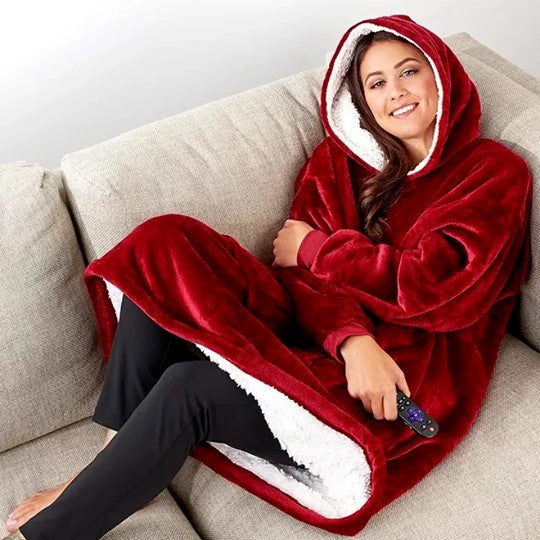 SherpaComfort XXL Hoodie | Extra warme Sherpa-Fleece für ultimativen Komfort