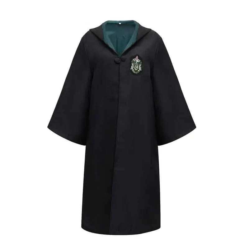 MAGICHOUSE – Hogwarts Zauberschüler-Kostüm mit Robe, Zauberstab & Zubehör für Kinder & Erwachsene