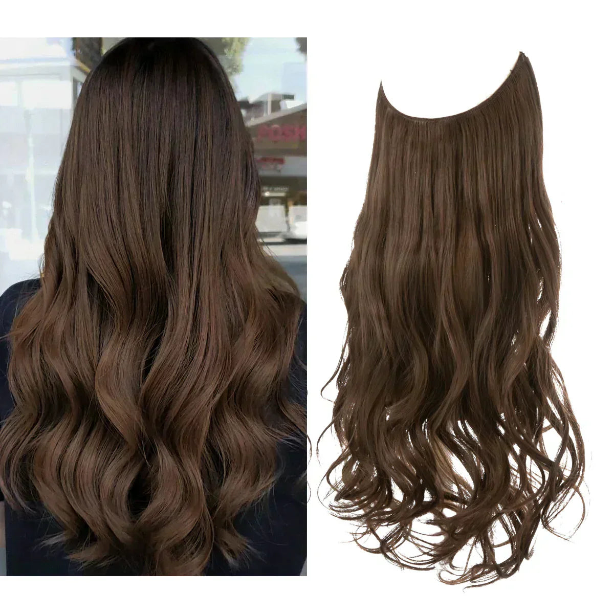 SecretHair | Premium Echthaar-Extensions | 100% REMY-Qualität | Nahtloses Volumen & Länge | Natürlicher Glanz | Hitzebeständig & Langlebig