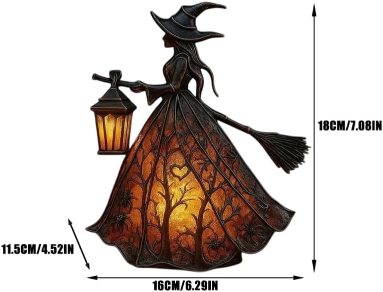 WitchGlow Laterne | Verzaubernde Halloween-Lampe