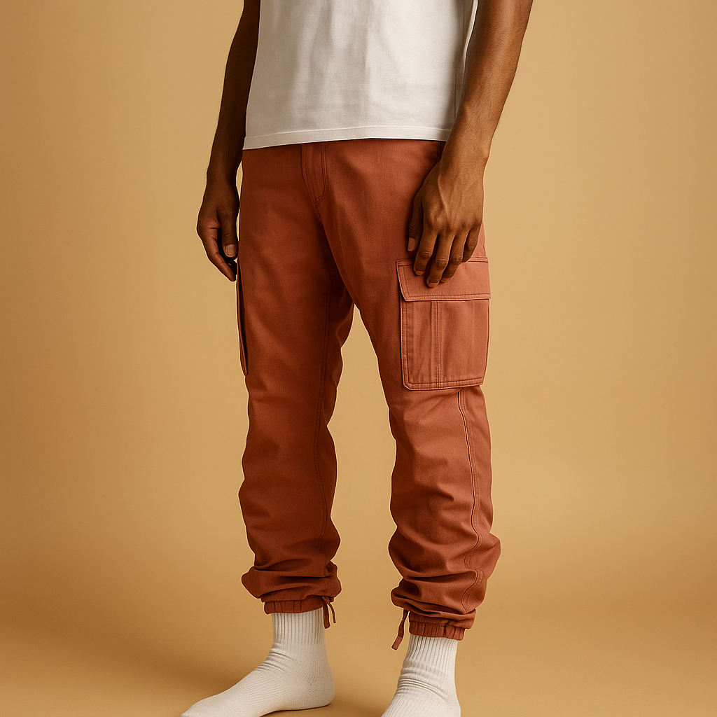 Herren Cargo-Hosen im Regular Fit – Funktionales Design mit mehreren Taschen
