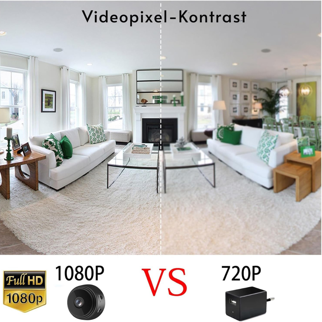Mini WiFi Kamera 1080P HD Nachtsicht Überwachungskamera