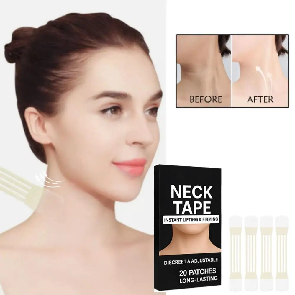 LiftEase Halslift-Tape | Unsichtbares Tape für ein jugendliches Aussehen und komfortable Unterstützung
