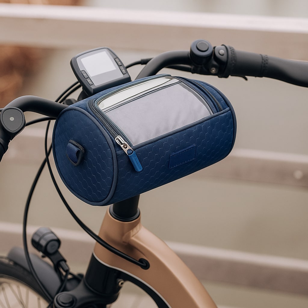 Lenkertasche für Fahrrad | Wasserdichte Fahrradtasche mit Touchscreen | Tourix