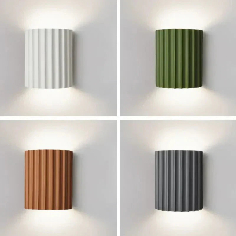 Moderne Wandlampe | Wandleuchte für den Innenbereich | LED-Wandlichter für das Wohnzimmer | Veluna