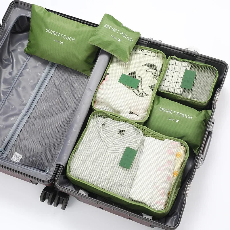 Packwürfel | Gepäckorganizer | Reisegepäckset für Ordnung und Klarheit | TravelClear