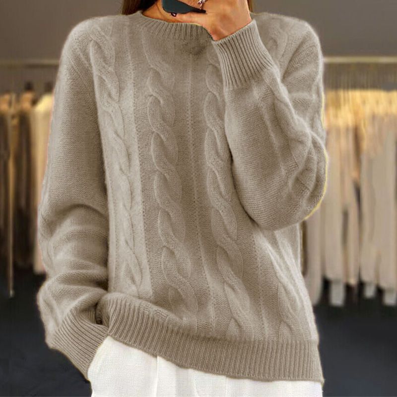 Strick-Winterpullover für Frauen – Wärme und Eleganz für die Saison