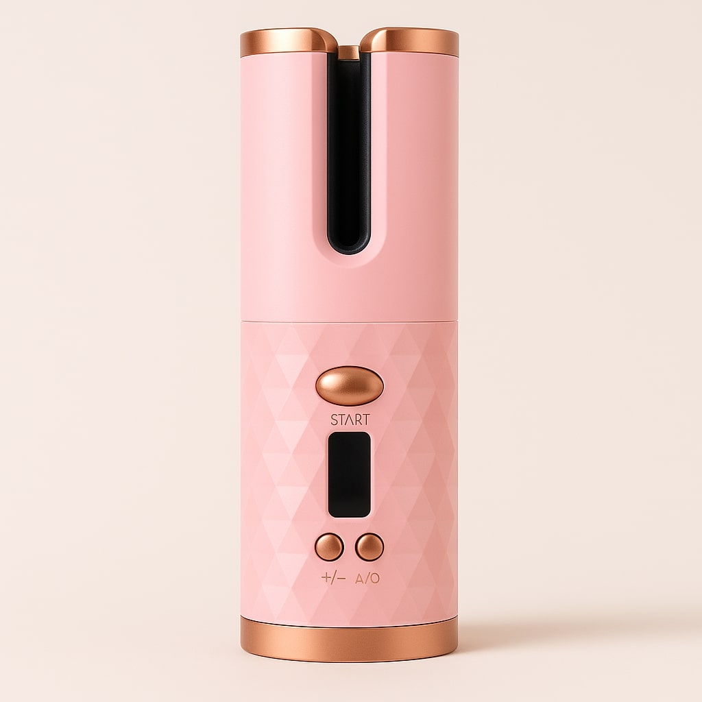 Automatischer Lockenstab | Kabelloser Lockenwickler | Haarstyling-Werkzeug | StyliWave