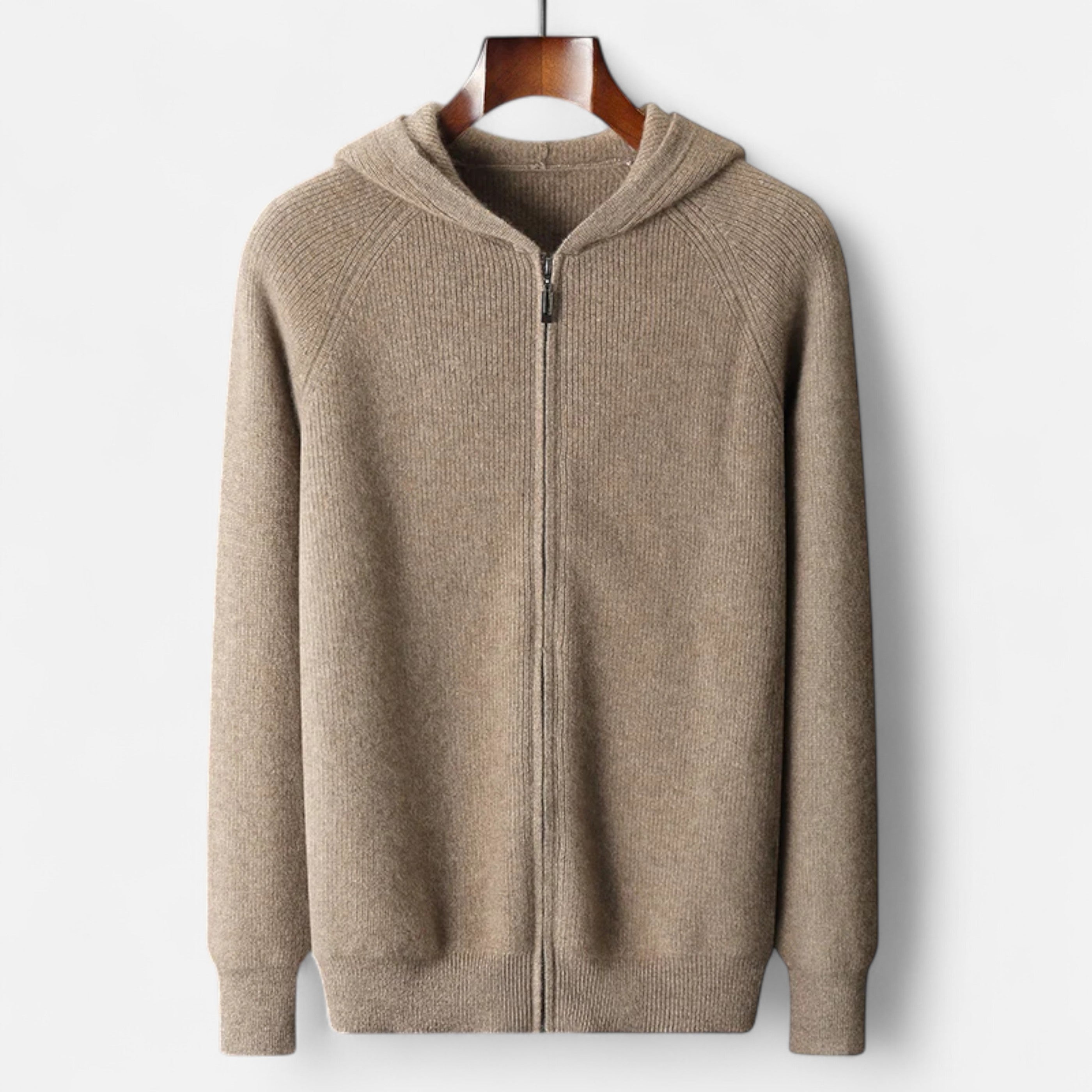 Herren Kapuzenpullover mit Reißverschluss | Warm, Raffiniert & Ideal für kalte Jahreszeiten