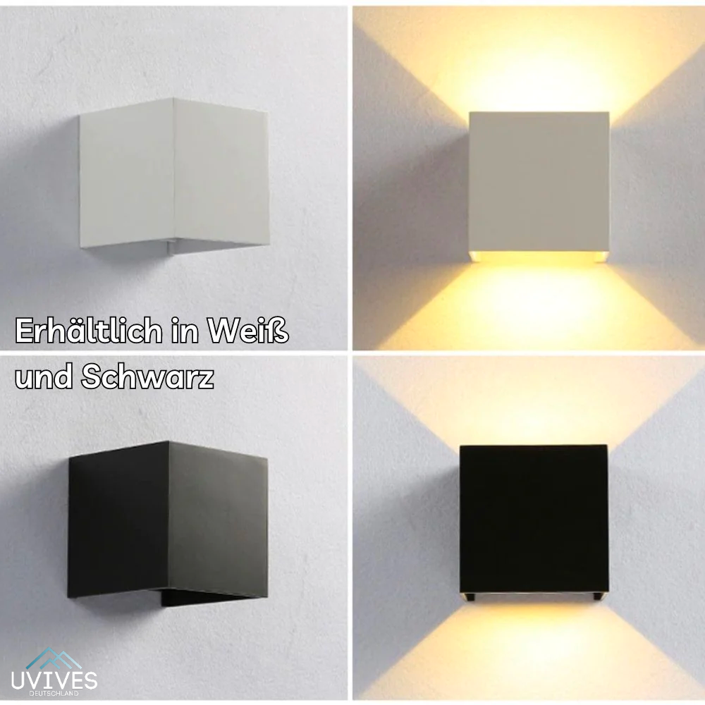 LuminaCube - Die kabellose und luxuriöse Wandlampe!