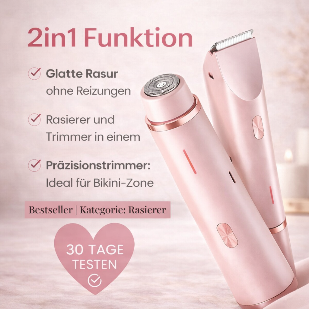 Intimrasierer für Frauen | Elektrischer Rasierer für Damen | IntimLisse