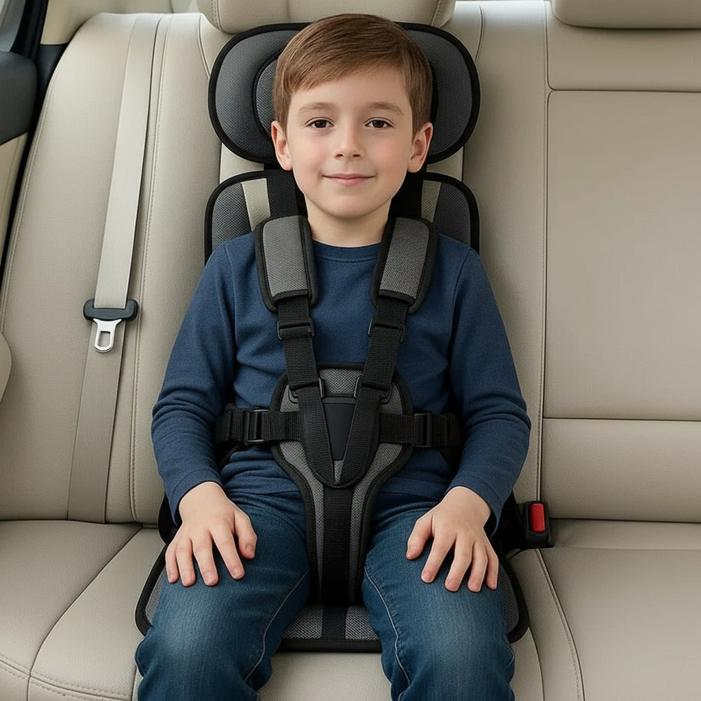 Kompakter Kindersitz Faltbar für Reisen und sicheres Fahren