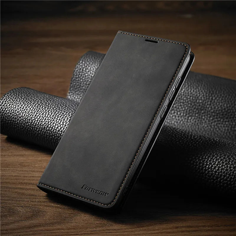 Ripob | iPhone Hülle: Magnetisches Leder Wallet für stilvollen Schutz