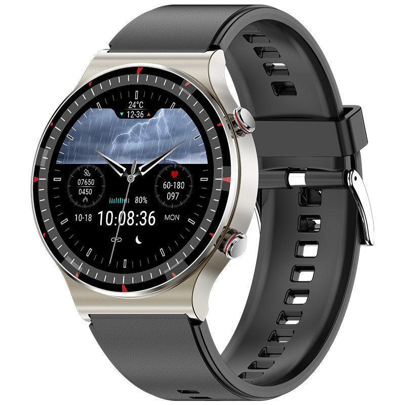 Ripob | Medizinische EKG Smartwatch | CFDA-zertifiziert | 512Hz Hochpräzisions-Biosensor | SpO2- und Herzfrequenzüberwachung | KI-gestützte Atemanalyse | IP67 wasserdicht