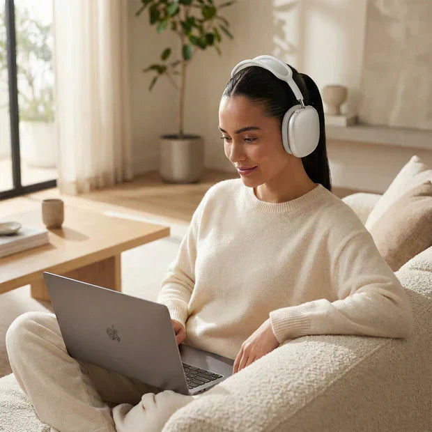 Over-Ear Noise Cancelling Kopfhörer mit Bluetooth & Geräuschunterdrückung (ANC) | Audilux