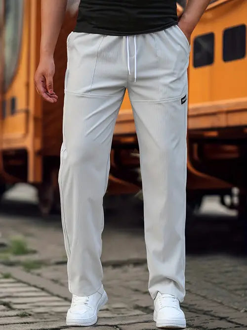 Herren Jogginghosen – Gerade Passform mit weichem Gefühl und täglichem Komfort