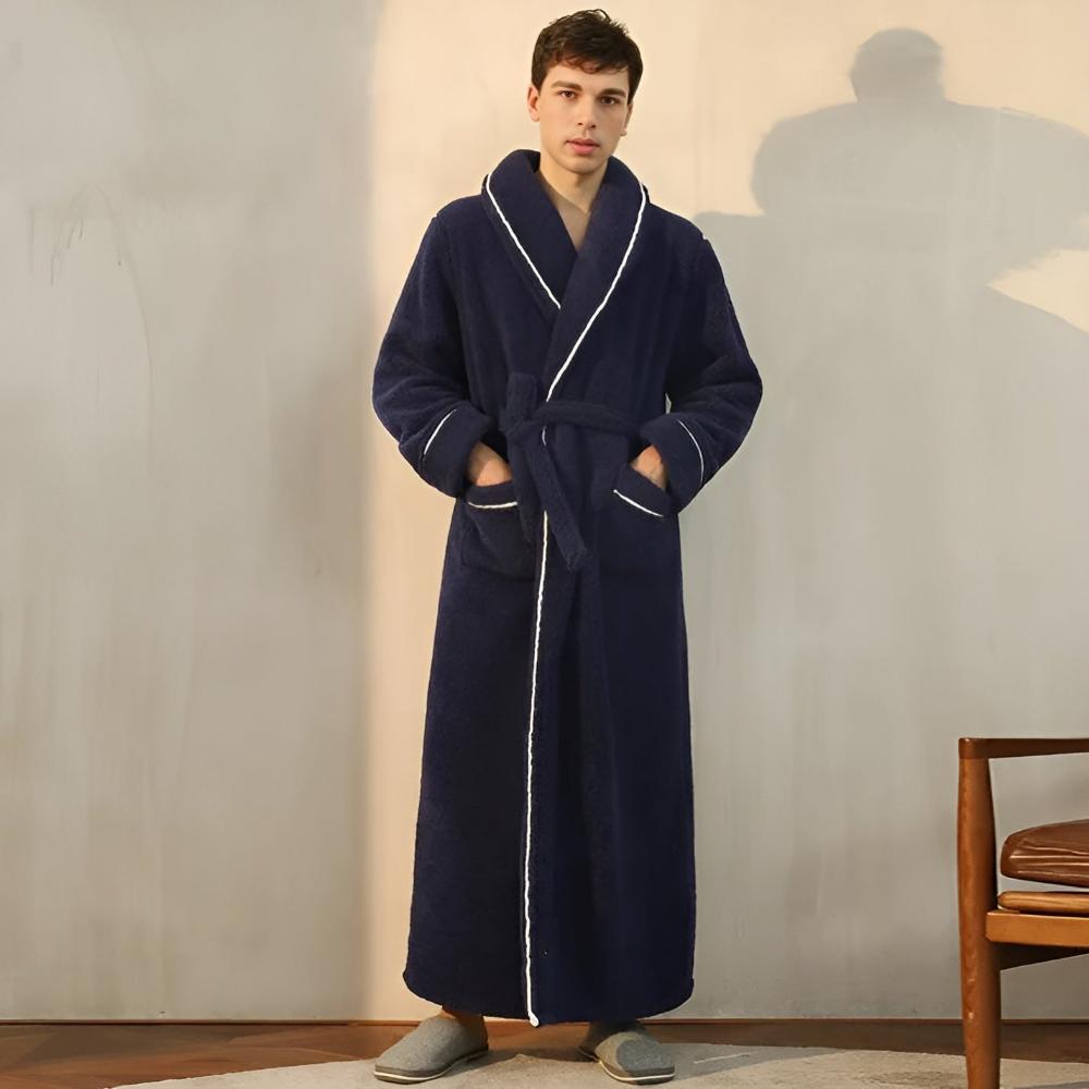 Bademantel für Männer und Frauen | Fleece-Bademantel | Comfyra