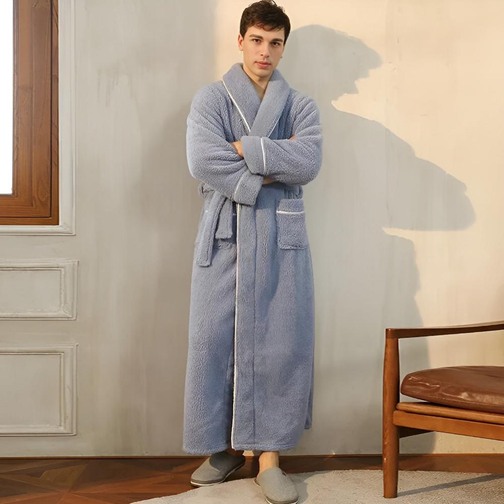Bademantel für Männer und Frauen | Fleece-Bademantel | Comfyra