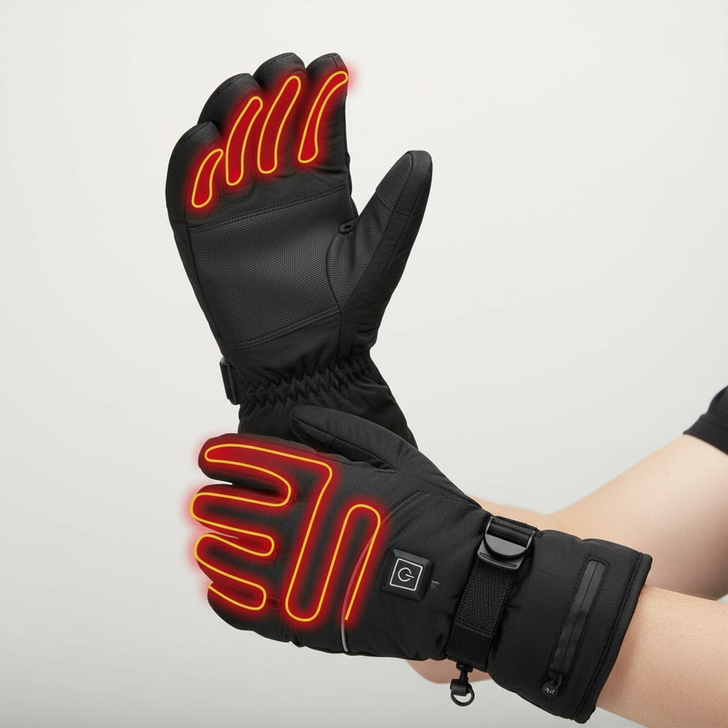 Heizbare Handschuhe für den Winter | Heizhandschuhe | HeatKraft