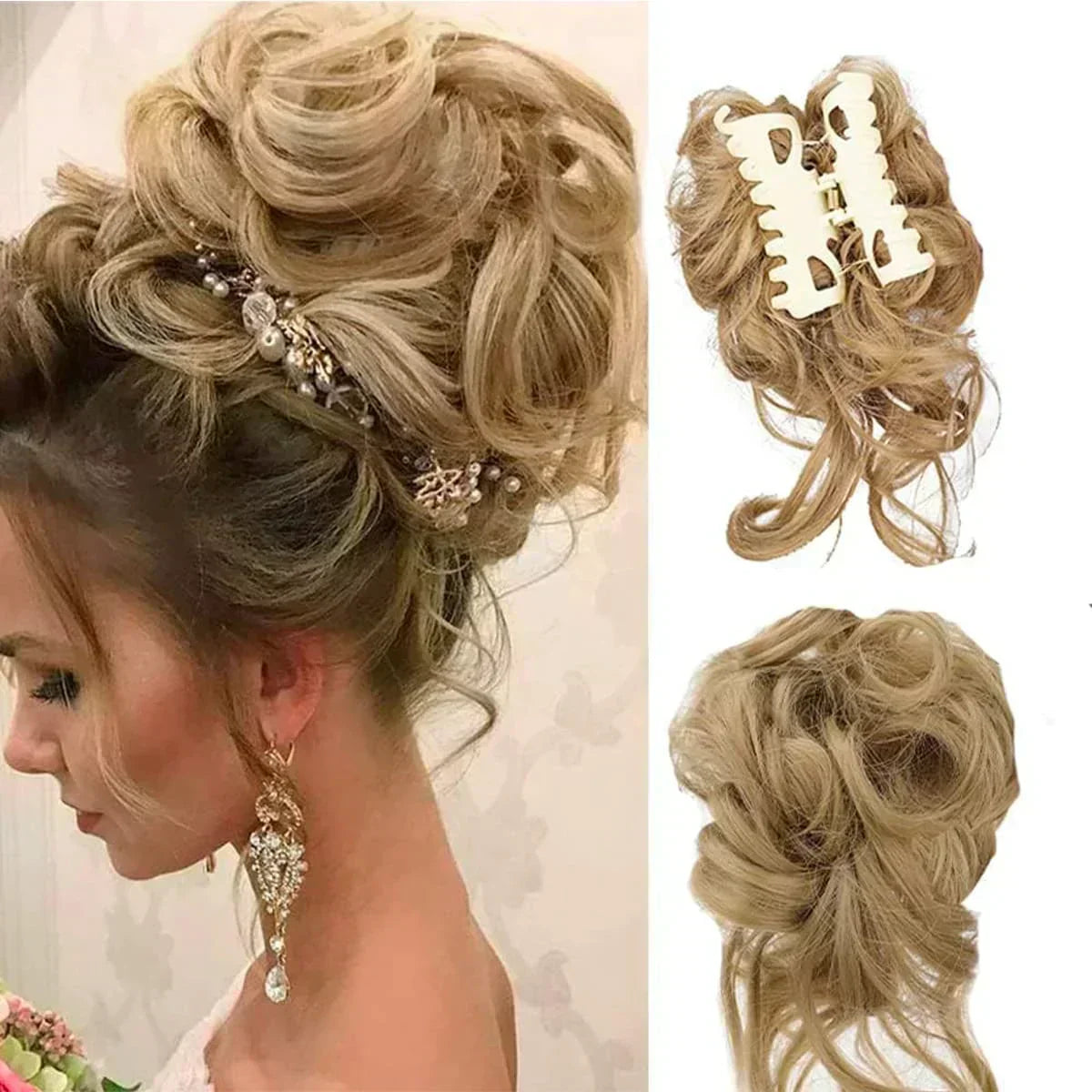 CurlyBun: Instant Curled Bun Haarclip