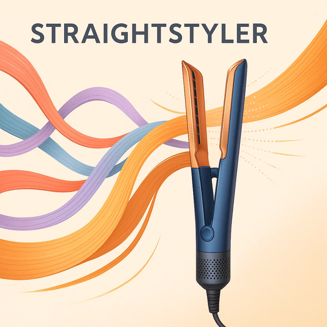Haartrockner & Glätteisen in 1 | 2 in 1 Haarstyler | Volyra