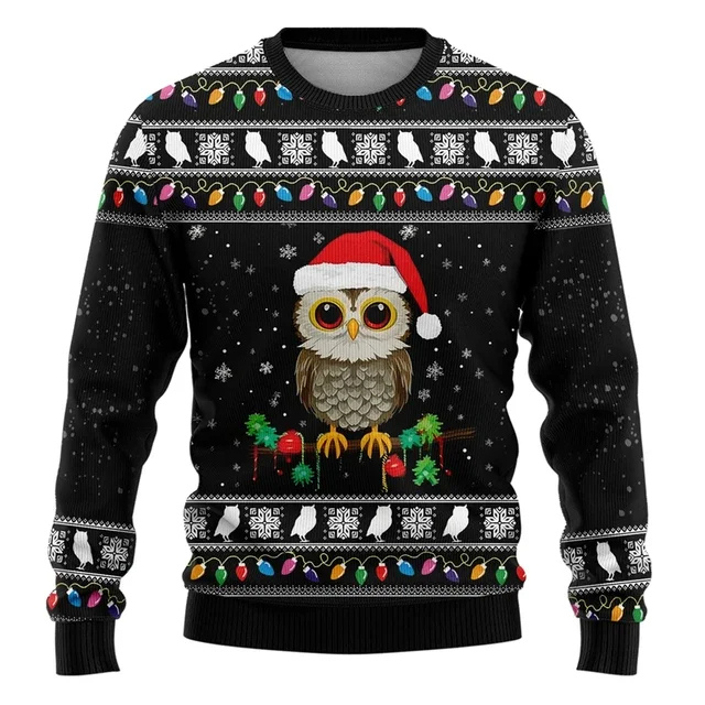 Herren Festlicher Winterpullover | Saisonales Design und Bequeme Passform