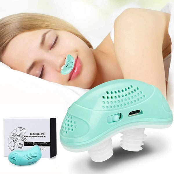 SleepAir Micro CPAP Schlafapnoe-Gerät – Kompakt für Reisen & Anti-Schnarchen - CPAP-Alternative