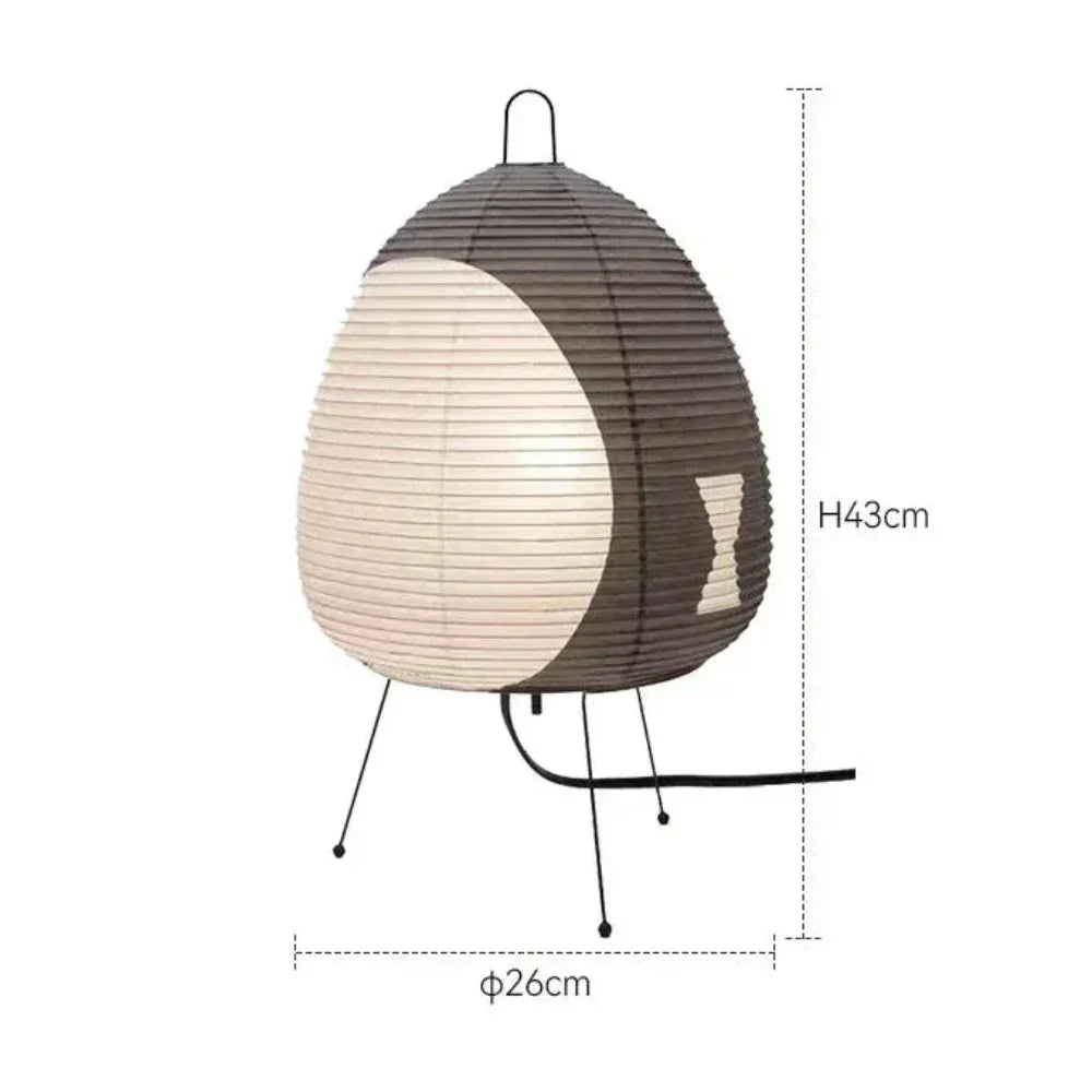 Tischlampe Reisepapier Retro Japanisches Design