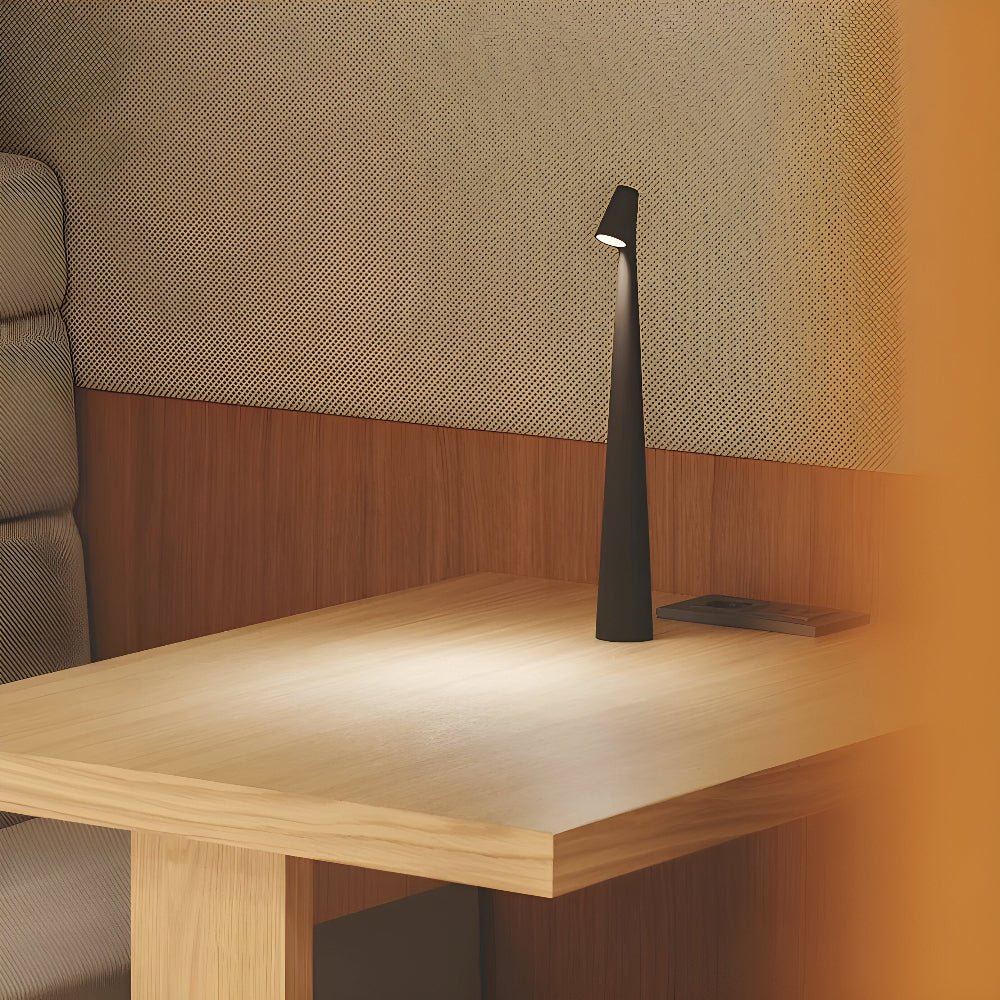 Kabellose LED Tischlampe | Lampe für Wohnzimmer & Schreibtisch | Moderne wiederaufladbare Tischleuchte | VivaLume
