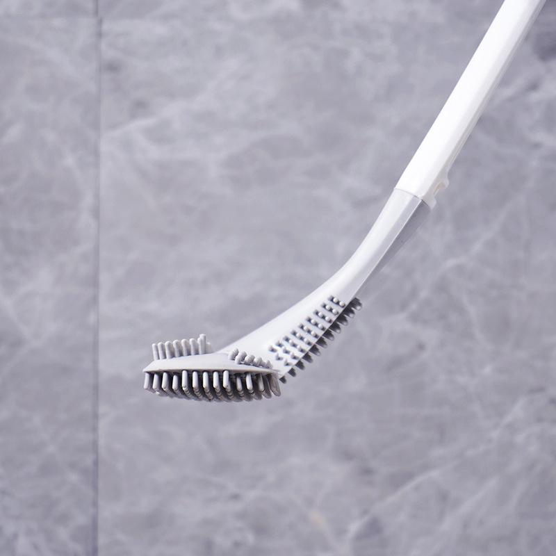 Silicon-Toilettenbürste | Toilettenbürste mit Halter | WC Bürste | Cleanova