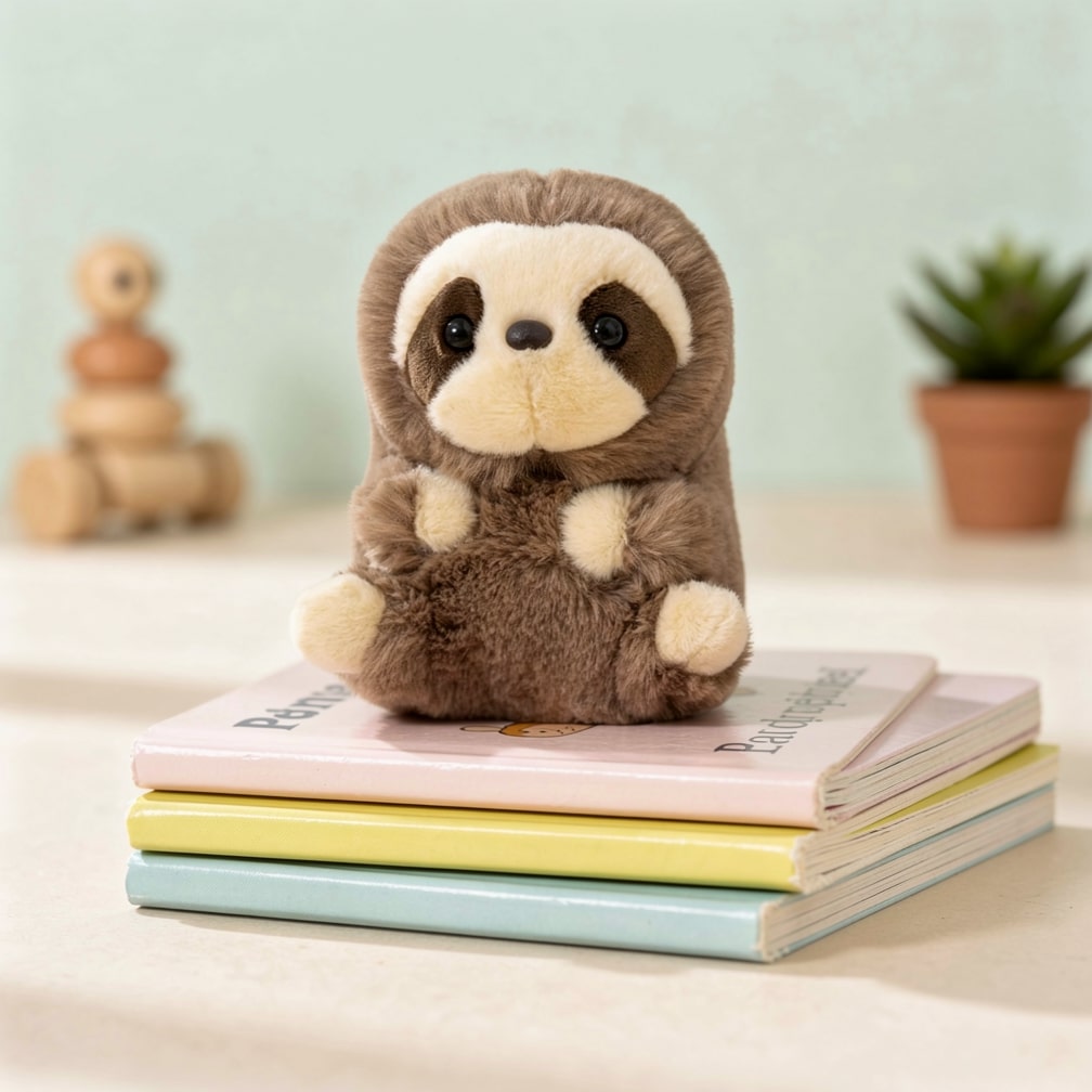 Stofftiere für Babys | Mini Faultier Plüschspielzeug | MiniFauli