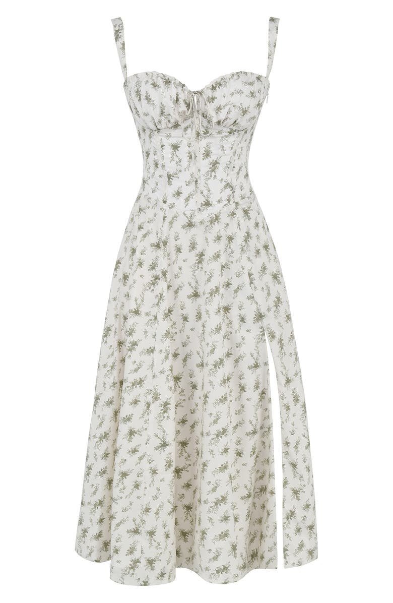 Korsett Midi Kleid für Frauen | Elegante Silhouette