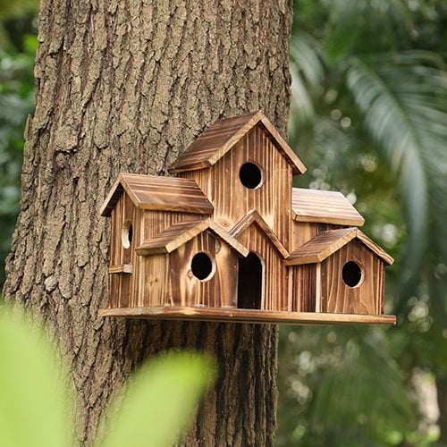 Vogelhaus - Funktionale Nistbox für kleine Vögel
