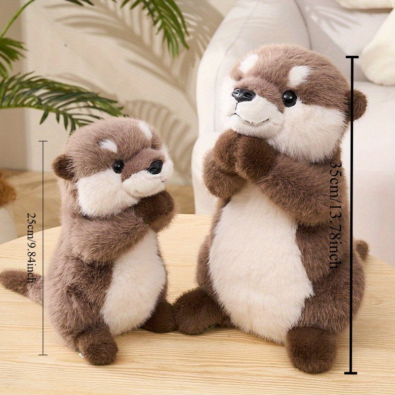 Otter Plüschspielzeug | Süßes Plüschspielzeug zur Stressbewältigung | Stofftier für Kinder und Babys | CutiOtter