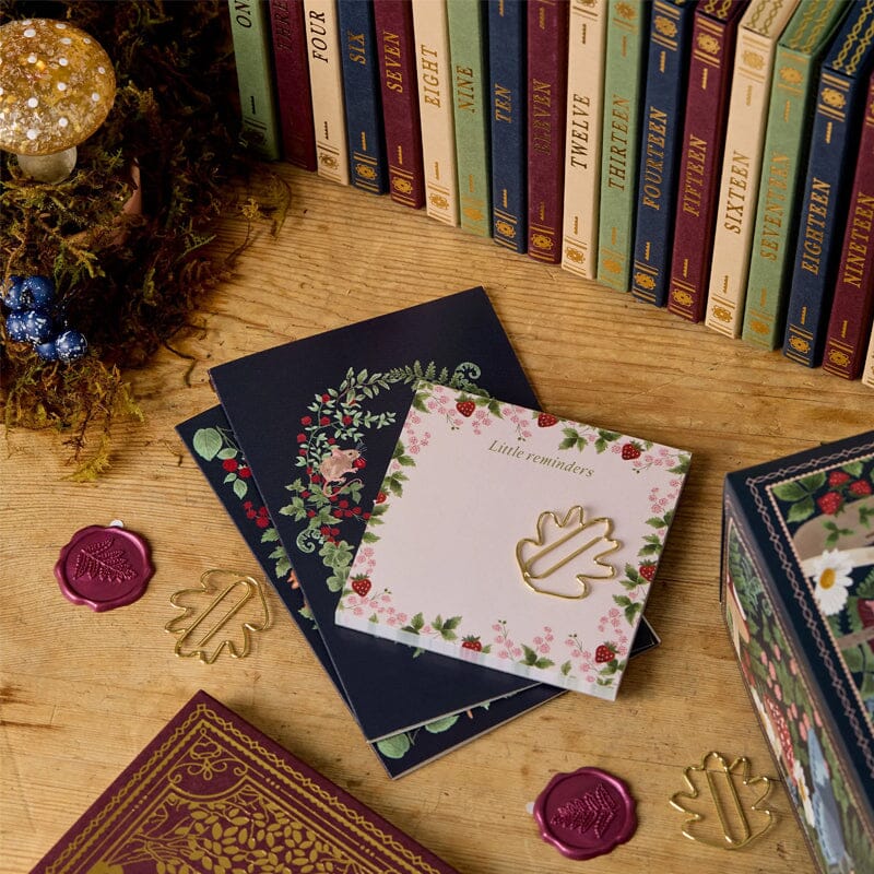 24 Tage Schreibwaren-Adventskalender - Winterwald-Design