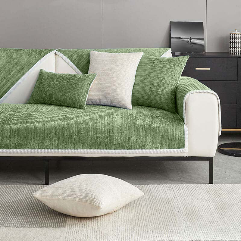 Sofaüberzug Chenille Waschbar Haustierfreundlich