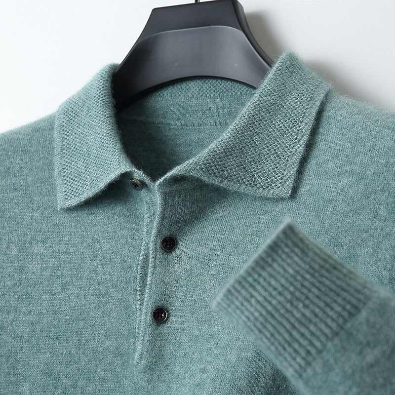 Kaschmir Poloshirt – Eleganz in Reinform
