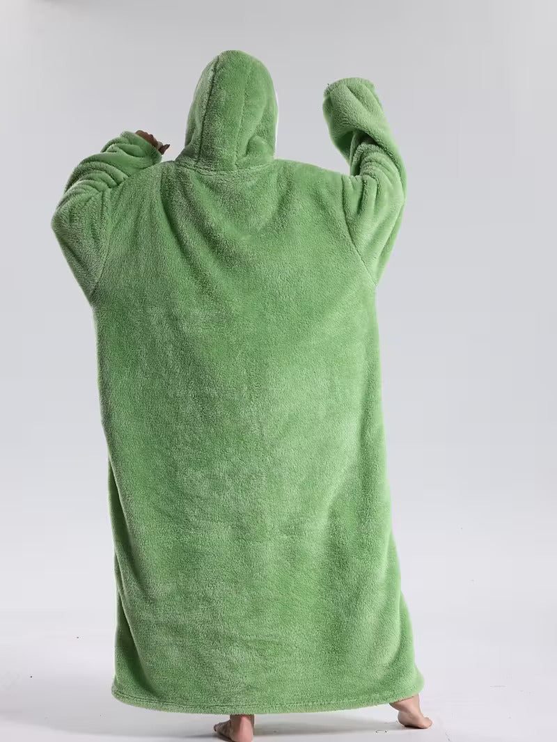 Kapuzendecke | Decke mit Ärmeln | Tragbare Decke Hoodie | WarmHood